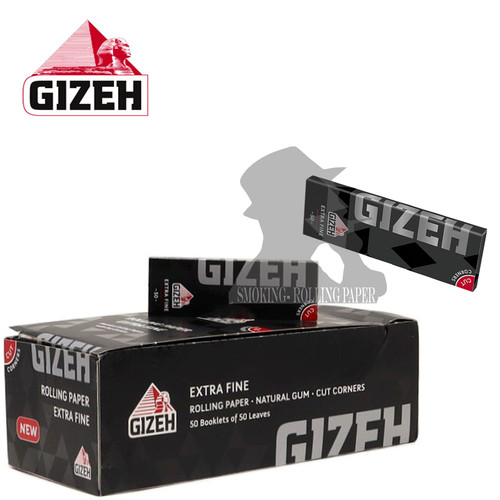Cartine gizeh nere extra fine - gizeh,