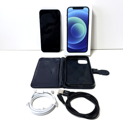 Pacchetto apple iphone blu - pacchetto,