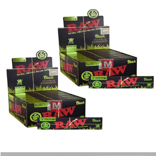 Cartina raw nere canapa - canapa, bio