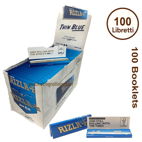 Cartina blu corta singola - cartina,